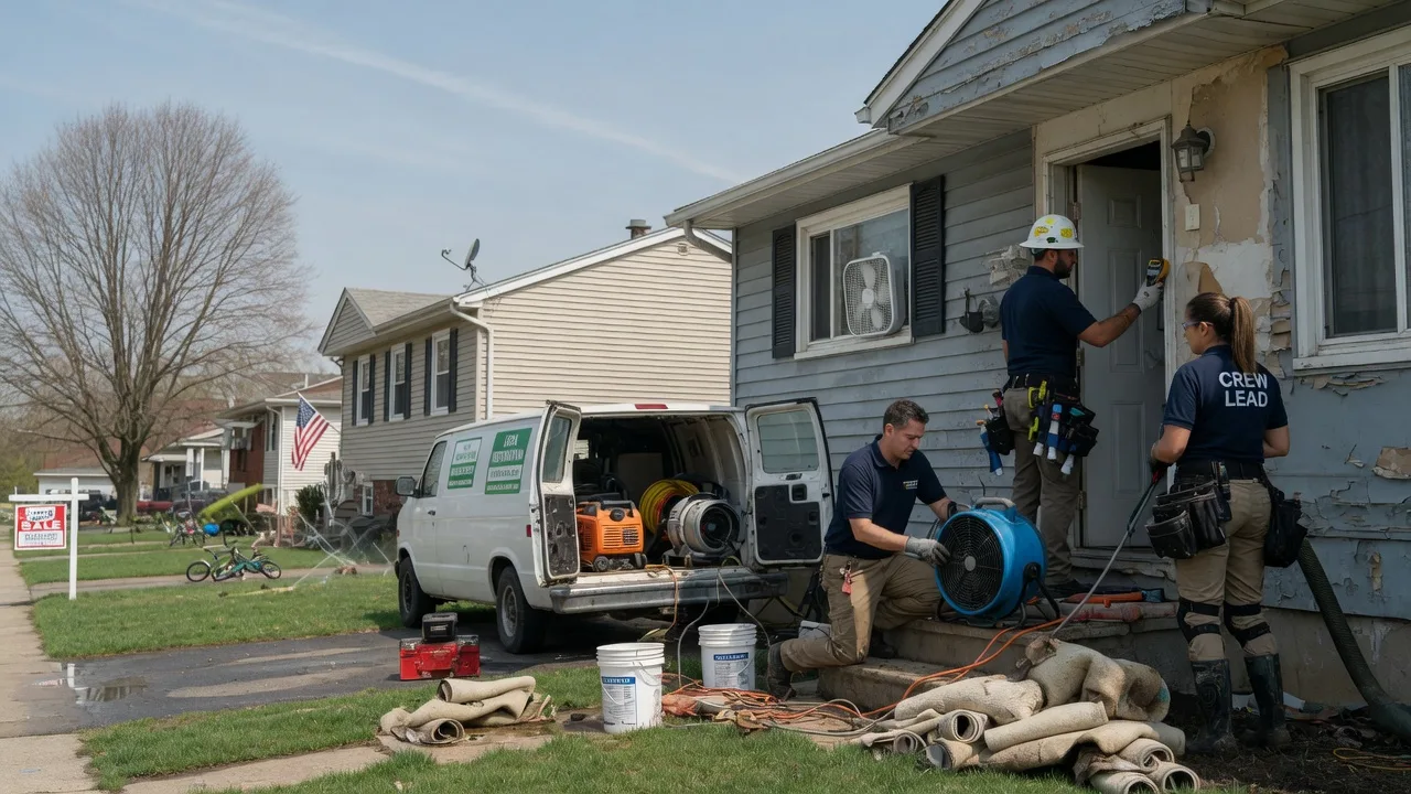 Flood Cleanup in Holbrook, NY near me